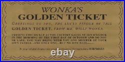 14 X 18 Drew Morrison Wonka Print Autographed By Six + Bonuses
