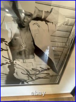 16 By 14 autographed picture framed ready to hang Raymond autograph from 2001