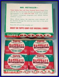 1952 Mantle Card Chase Box- 21 Packs + Autograph Card + 2 1950/60's Cards