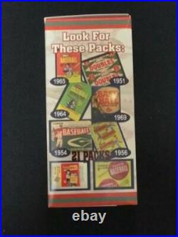 1952 Mantle Card Chase Box- 21 Packs + Autograph Card + 2 1950/60's Cards