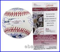 1975 Boston Red Sox Team-Signed OML Baseball (22) Fisk, Rice, Evans JSA 212612