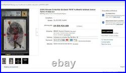 2002-03 Ultimate Collection Buyback 1996 Sp Auto Michael Jordan 1/1 True 1 Of 1