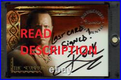 2002 Inkworks The Scorpion King Dwayne The Rock Johnson Autograph Auto Holygrail