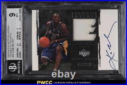 2003 Exquisite Collection Kobe Bryant PATCH AUTO /100 #KB BGS 9 MINT