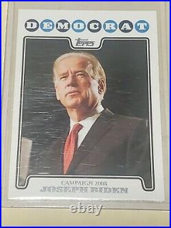 2008 Topps Joe Biden Signed Card 2020 President #46