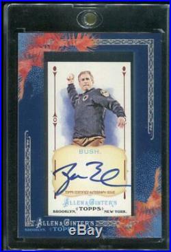2011 Topps Allen & Ginter George W. Bush signed auto card
