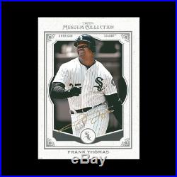 2013 Topps Museum Collection Art Print Autographed Frank Thomas /10 WHITE SOX