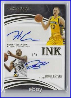 2016-17 Immaculate Collection Collegiate Immaculate INK Combos Jimmy