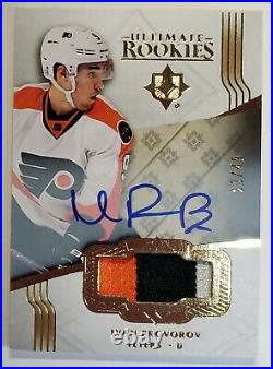 2016-17 Ivan Provorov Ud Ult Collection Autograph Patch Rookie Card #112 #22/49