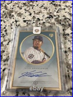 2016 Topps Transcendent Collection Blue 1/25 Kyle Schwarber Rookie Auto RC