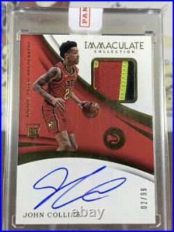 2017-18 John Collins Rookie Patch Auto RPA Sealed