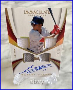 2018 Immaculate Collection Rafael Devers RPA #'d/49 SP Rookie RC