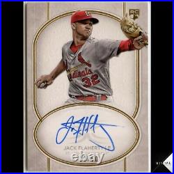 2018 Topps Definitive /50 Jack Flaherty RC Auto Rookie