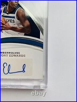 2020-2021 Immaculate Anthony Edwards Initiation Ink ROOKIE / AUTO #20/99
