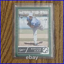 2020 Brendan McKay RC Collection Tampa Bay Rays One Of One Auto Numbered READ