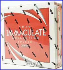 2020 Panini Immaculate Collection Soccer Hobby Box New Free Priority Ship