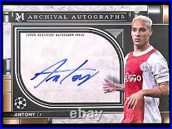 2021-22 Topps Museum Collection Champions League- Autograph! Antony