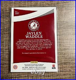 2021 Immaculate Collegiate Gold Edition Rookie On Card Auto 4/10 Jaylen Waddle