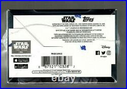 2021 Topps Chrome Star Wars Legacy Factory Sealed Hobby Box 1 Auto or Sketch