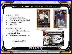 2021 Topps Museum Collection Baseball Hobby Box Brand New Sealed Free Shipping