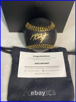 2026 Fanatics Under Wraps Kris Bryant Gold Ink Signed Autographed MLB Baseball