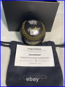 2026 Fanatics Under Wraps Kris Bryant Gold Ink Signed Autographed MLB Baseball