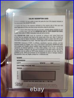 2026 Topps SignatureClass Rookie Class Chrome Auto Dylan Harper Redemption