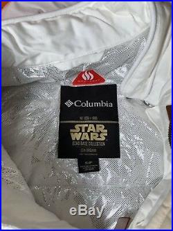 4 Star Wars Columbia Jackets! Signed Mark Hamill! Han Solo Princess Leia Empire
