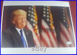 45th U. S. President Donald J Trump 10X8 Color Photo Hand Signed Authenticated