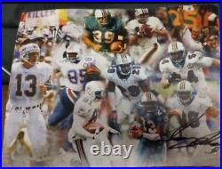 5 Autographed Mini Dolphin Players Posters (Collectables)
