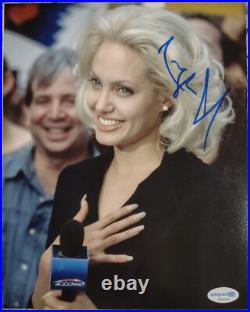 ABSOLUTELY BEAUTIFUL! Angelina Jolie Signed Autographed 8x10 Photo ACOA
