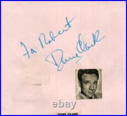ACTOR Robert Taylor TOP autograph, signed album page mounted
