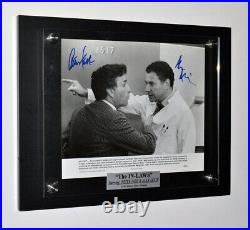 ALAN ARKIN & PETER FAULK Signed The IN-LAWS Movie Autograph, DVD, COA UACC FRAME