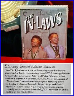 ALAN ARKIN & PETER FAULK Signed The IN-LAWS Movie Autograph, DVD, COA UACC FRAME