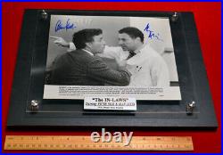 ALAN ARKIN & PETER FAULK Signed The IN-LAWS Movie Autograph, DVD, COA UACC FRAME