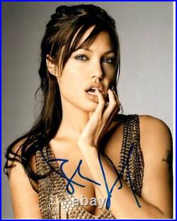 ANGELINA JOLIE Signed Autographed 8x10 Photo