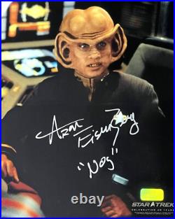 ARON EISENBERG Autograph Signed Star Trek 8x10 Photo Celebrity Authentics COA