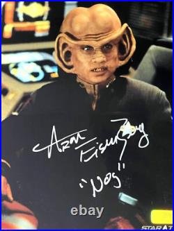 ARON EISENBERG Autograph Signed Star Trek 8x10 Photo Celebrity Authentics COA