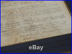 Abraham Lincoln Document Signed on July 1, 1863 Day Battle Gettysburg Began