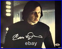 Adam Driver Autographed 11x14 Photo Star Wars Kylo Ren PSA/DNA ITP