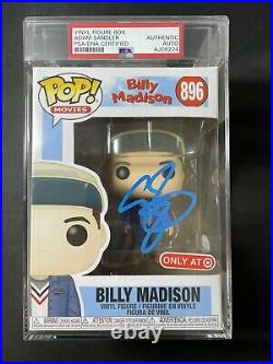 Adam Sandler SIGNED Funko Pop! Billy Madison #896 PSA/DNA AUTOGRAPH AUTO 1/1