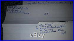 Aileen Wuornos Signed 5 Page Letter/Envelope True Crime COA Serial Killer Auto