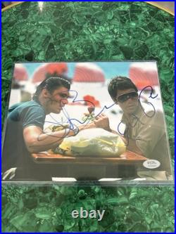 Al Pacino & Steven Bauer Signed Autographed Scarface Dual Photo Psa DNA Coa