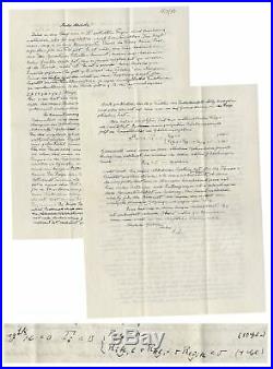 Albert Einstein Autograph Letter Signed on God &Science