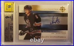 Alexander Alex Ovechkin 2005-06 Ud Ultimate Collection Auto Rc Bgs 9 Mint