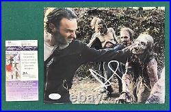 Andrew Lincoln Signed The Walking Dead 8x10 JSA Certified#Q09131 Autograph