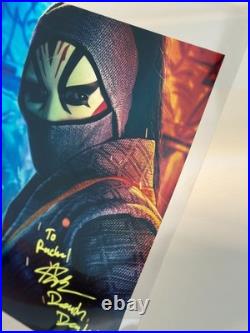 Andy Le Signed 8x10 Photo as Death Dealer Marvel Shang-Chi Autograph No COA