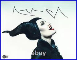 Angelina Jolie Signed 11x14 Photo Maleficent Authentic Autograph Beckett 2