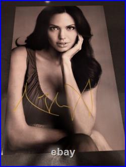 Angelina Jolie autograph signed 12x18