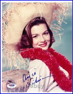 Angie Dickinson Signed 8x10 Photo Hollywood Legend Authentic Autograph Psa Coa